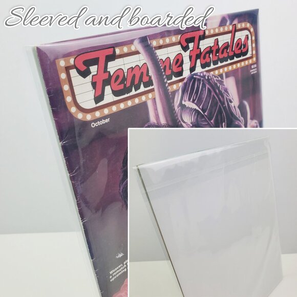 Femme Fatales Magazine Vintage Oct. 1996 Sigourney Weaver Alien Sci-Fi Horror - Picture 2 of 8